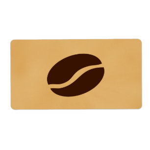 Coffee Bean Label