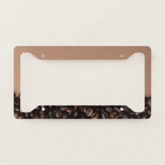 Coffee Bean License Plate Frame