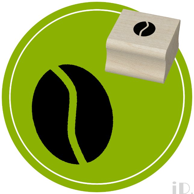 coffee bean loyalty stamp (Creator Uploaded)