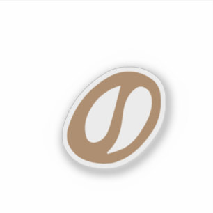 Coffee Bean Minimal Sticker