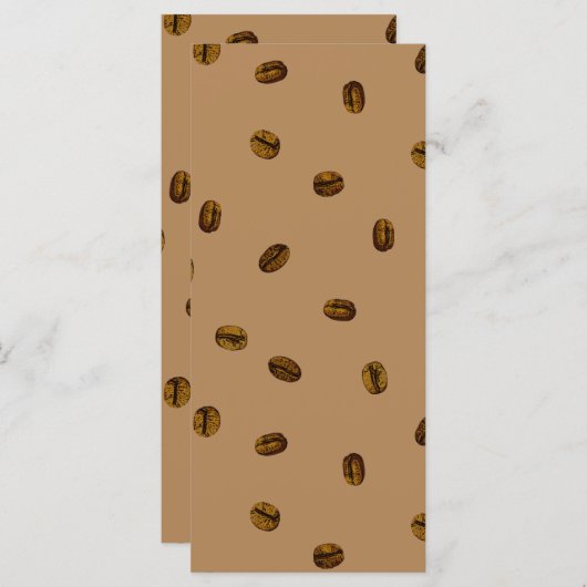 Coffee Bean Pattern (Front/Back)