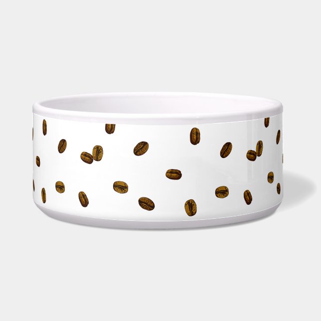 Coffee Bean Pattern Bowl (Front)