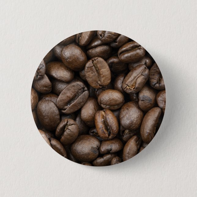 Coffee Bean Pattern Button (Front)