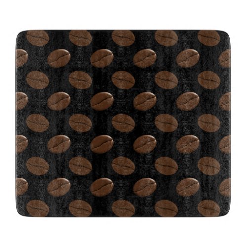 Coffee Bean Pattern Cutting Board