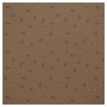 coffee bean pattern fabric
