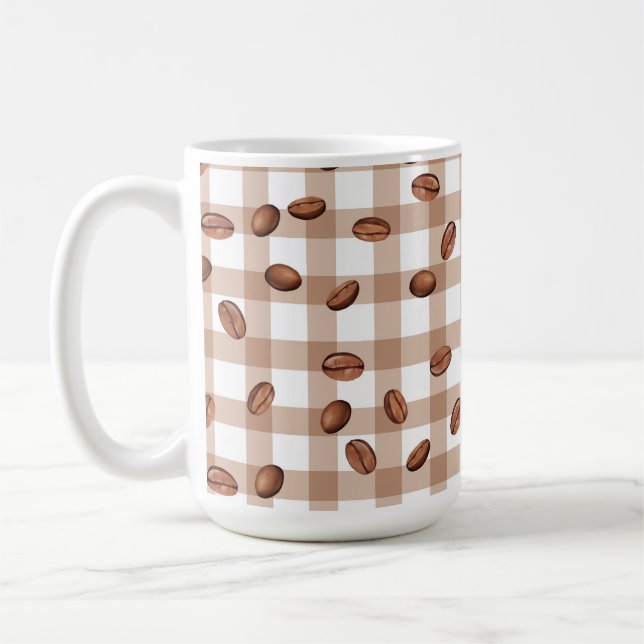  Coffee Bean Pattern Mug (Left)