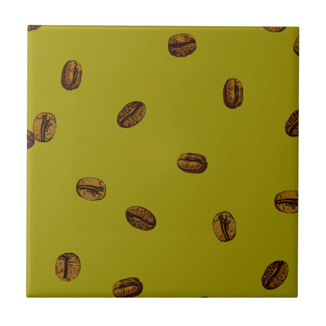 Coffee Bean Pattern Tile (Front)