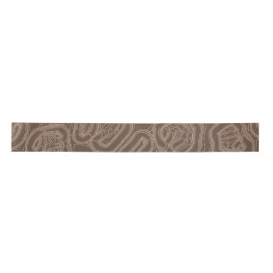 Coffee Bean Satin Ribbon
