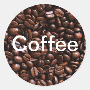 Coffee Beans Latte Cafe Shop  #14533 2 x Diamond Stickers 7.5 cm 