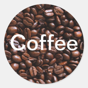 Coffee Bean Stickers