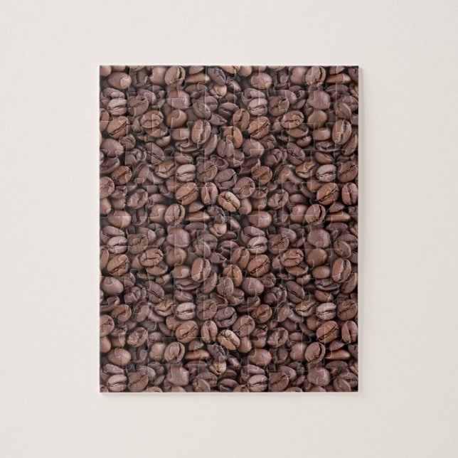 Coffee Bean Texture Jigsaw Puzzle (Vertical)