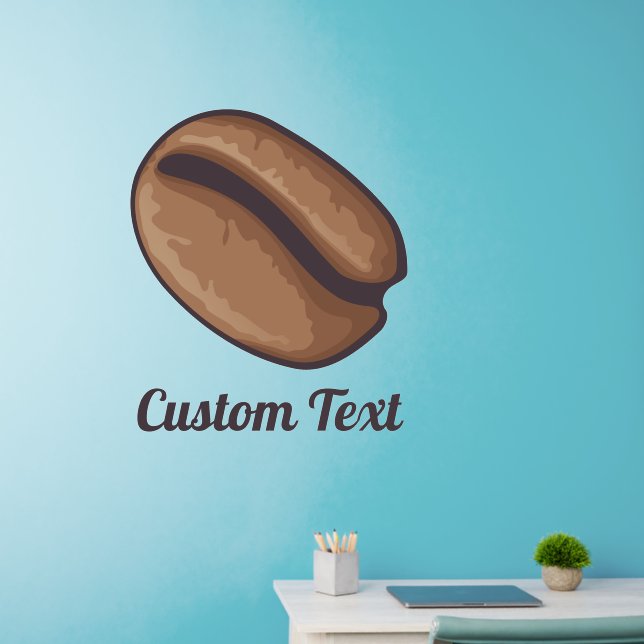 Coffee Bean Wall Decal (Home Office)