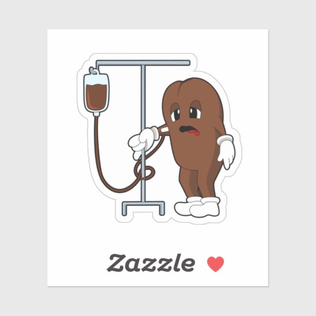 Coffee bean with Coffee pot Sticker (Sheet)