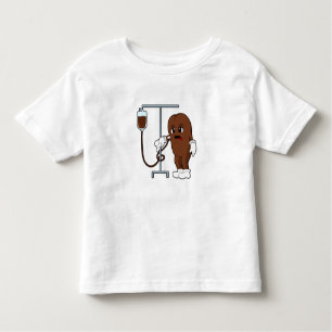 Coffee bean with Coffee pot Toddler T-shirt