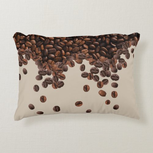 Coffee Beans Accent Pillow