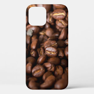 Coffee Beans Backgroundabstract, aroma, background iPhone 12 Case