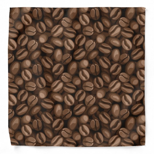 Coffee beans bandana (Front)