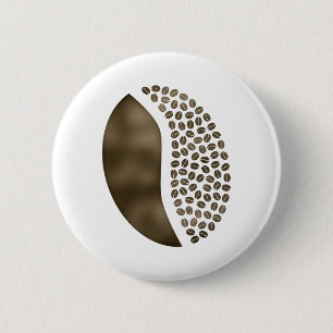 coffee beans bean button
