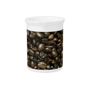 Coffee Beans Beverage Pitcher