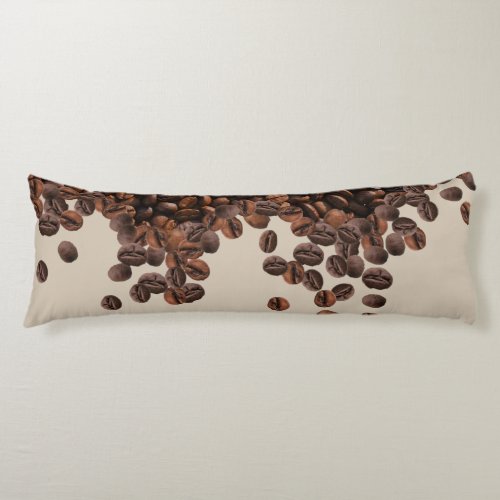 Coffee Beans  Body Pillow