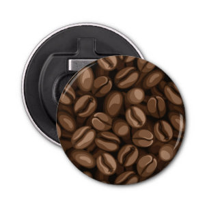 Coffee beans bottle opener