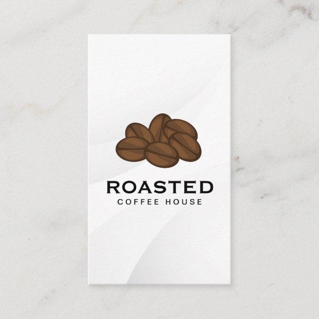 Coffee Beans Business Card (Front)