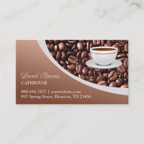 Coffee Beans Business Card