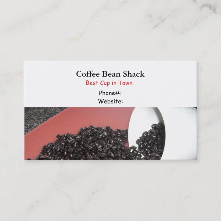 Coffee Beans Business Card