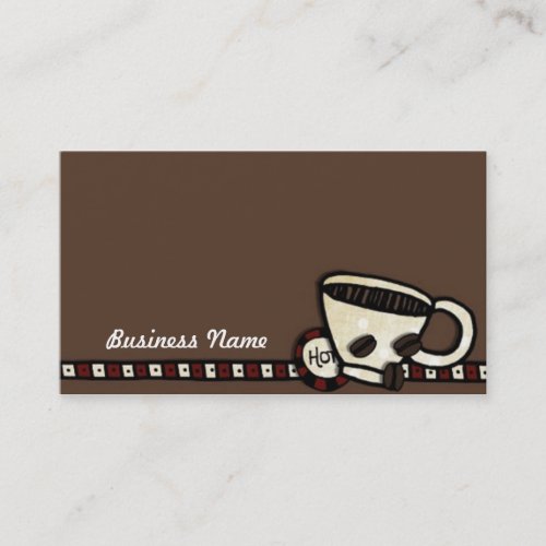 Coffee Beans Business Card Templates