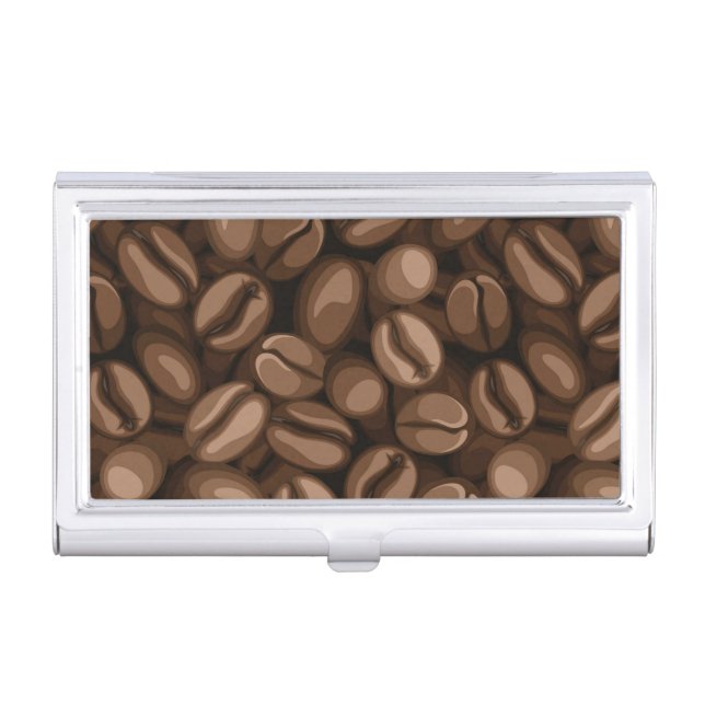 Coffee beans business card holder (Front)