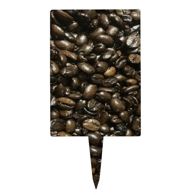 Coffee Beans Cake Topper | Zazzle