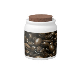 Coffee Beans Candy Jar