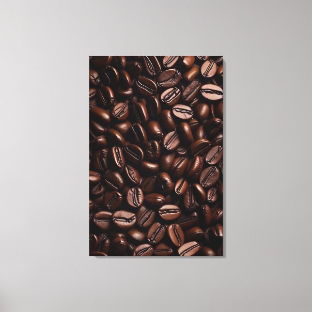 Coffee Beans Canvas Print (Front)