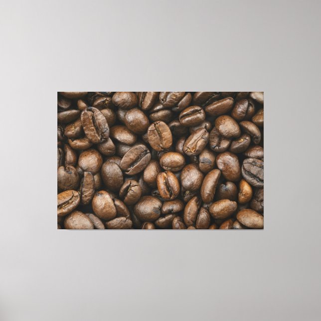 Coffee Beans Canvas Print (Front)
