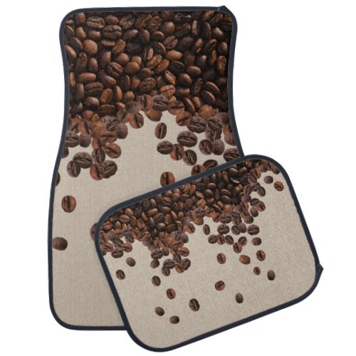 Coffee Beans  Car Floor Mat