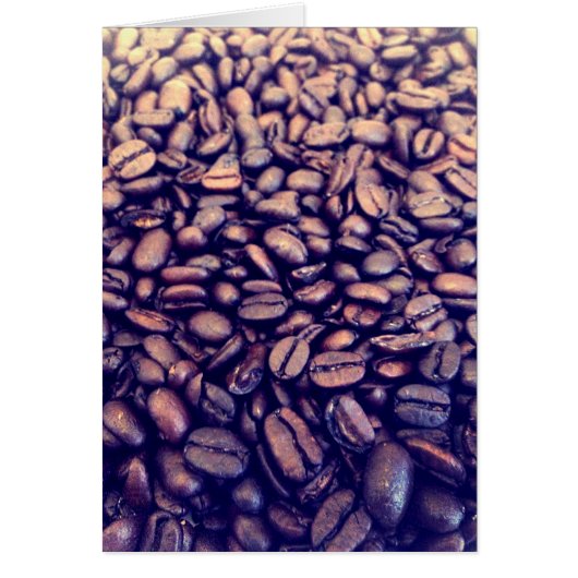 coffee beans cards (Front)