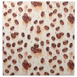 Coffee Beans Cloth Napkin