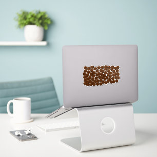 coffee beans cut sticker