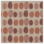 Coffee Beans Cute Cafe Barista Fabric