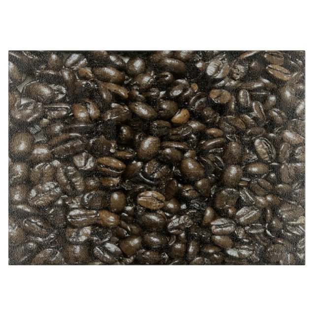 Coffee Beans Cutting Board (Front)