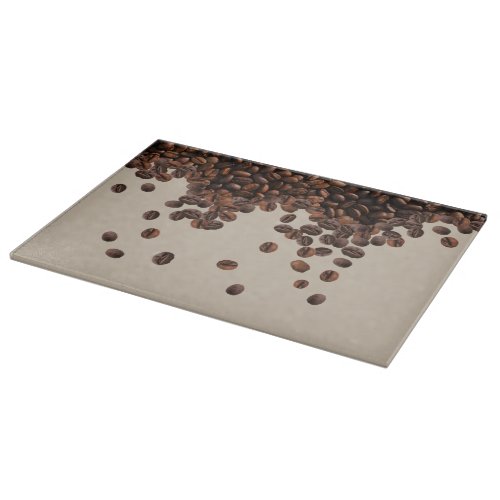 Coffee Beans  Cutting Board