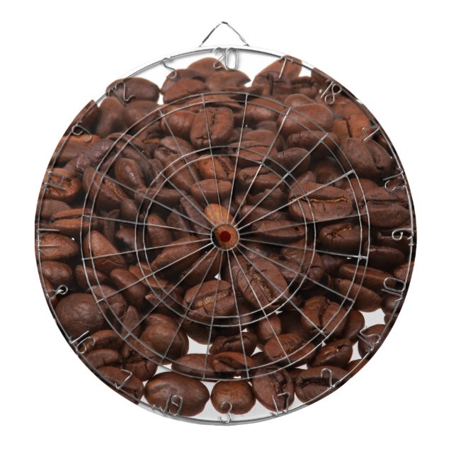 Coffee Beans Dart Board (Front)