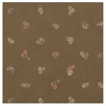 Coffee Beans diamond pattern Texture Deja Brew Fabric