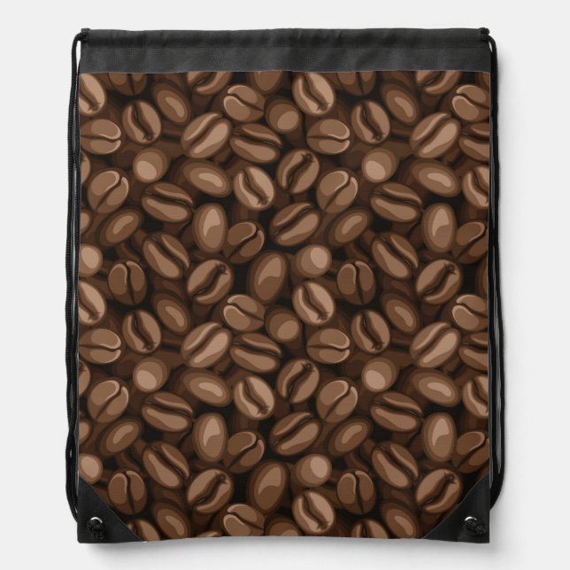 Coffee beans drawstring bag (Front)