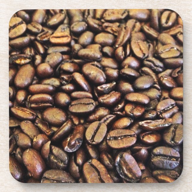 coffee beans drink coaster (Front)