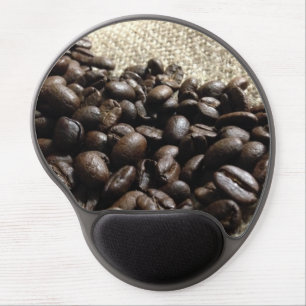 Coffee Beans Gel Mousepad