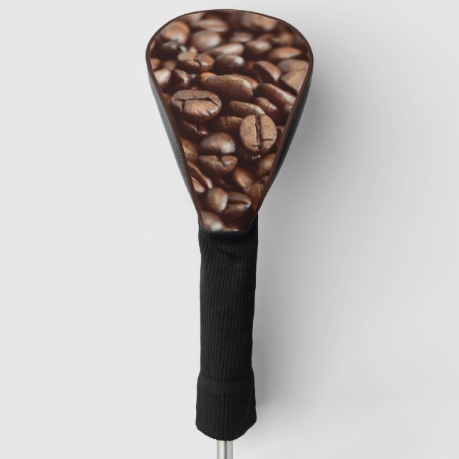 Coffee Beans Golf Head Cover (Front)
