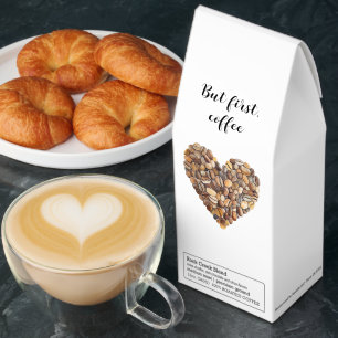 Coffee Beans Heart Coffee First