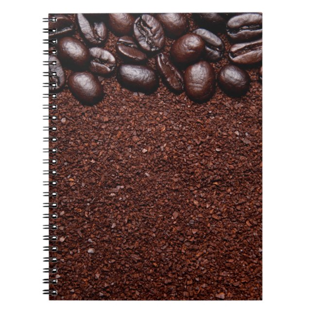 Coffee Beans - Java Bean Customized Templates Notebook (Front)