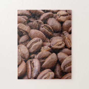 Coffee Beans Jigsaw Puzzle by MehrFarbeImLeben at Zazzle